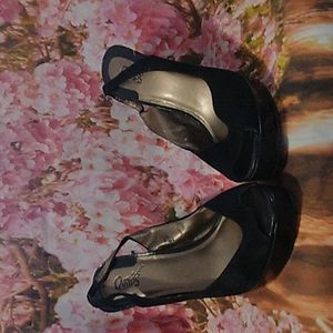 Carlos Santana size 9 Brazil made Black suede